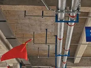 新蔡管廊支架的安装方法